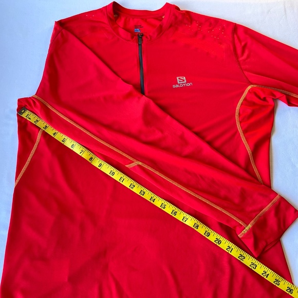 Salomon Fast Wing 1/2 zip Advancedskin Activedry Performance Shirt - Picture 6 of 15